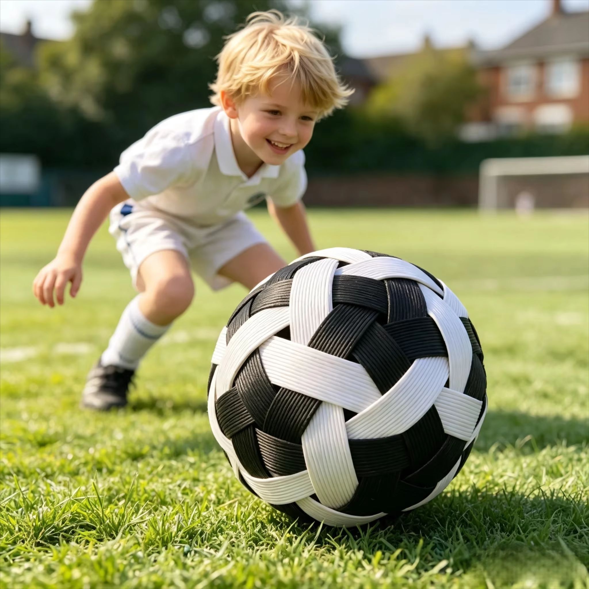 Kids Outdoor Games - Çocuklar Sepak Takraw Rattan Topu El
