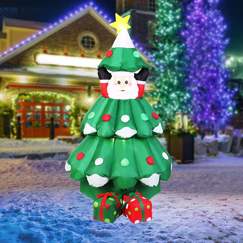 Kids Outdoor Xmas Gifts - Pop up Santa hediye kutuları ile