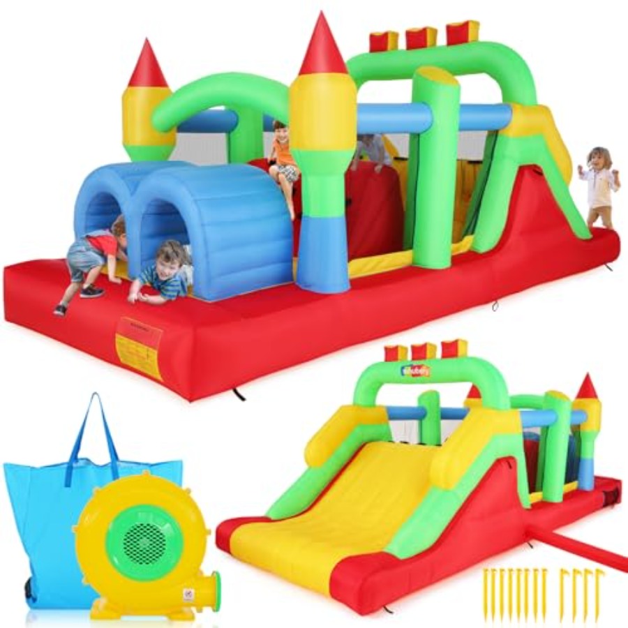 Kids Outdoor Obstacle Course - Arka bahçe açık hava şişme oyun