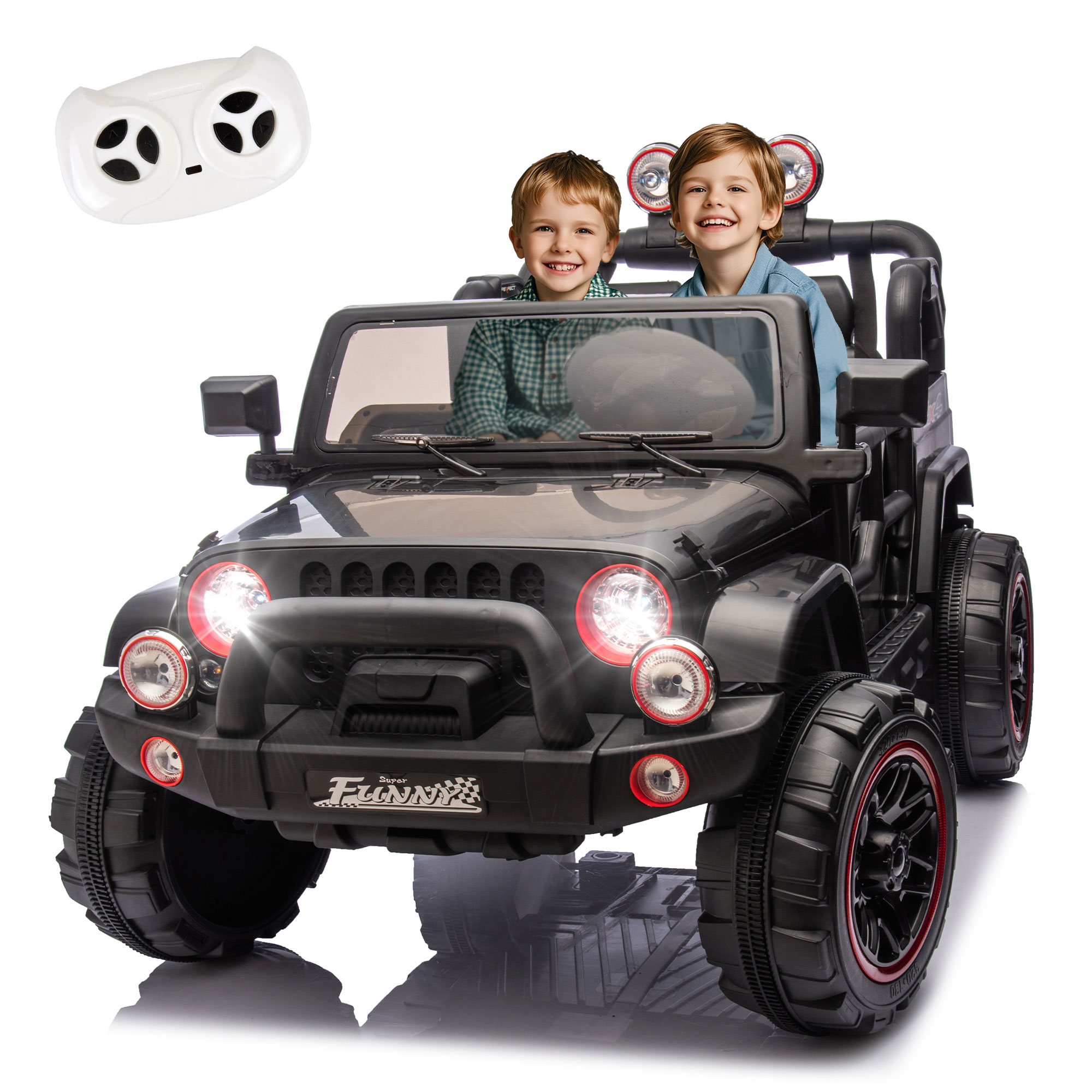 Kids Outdoor Electric Car - Çocuklar İçin Elektrikli Binilebilir Oyuncak Araba