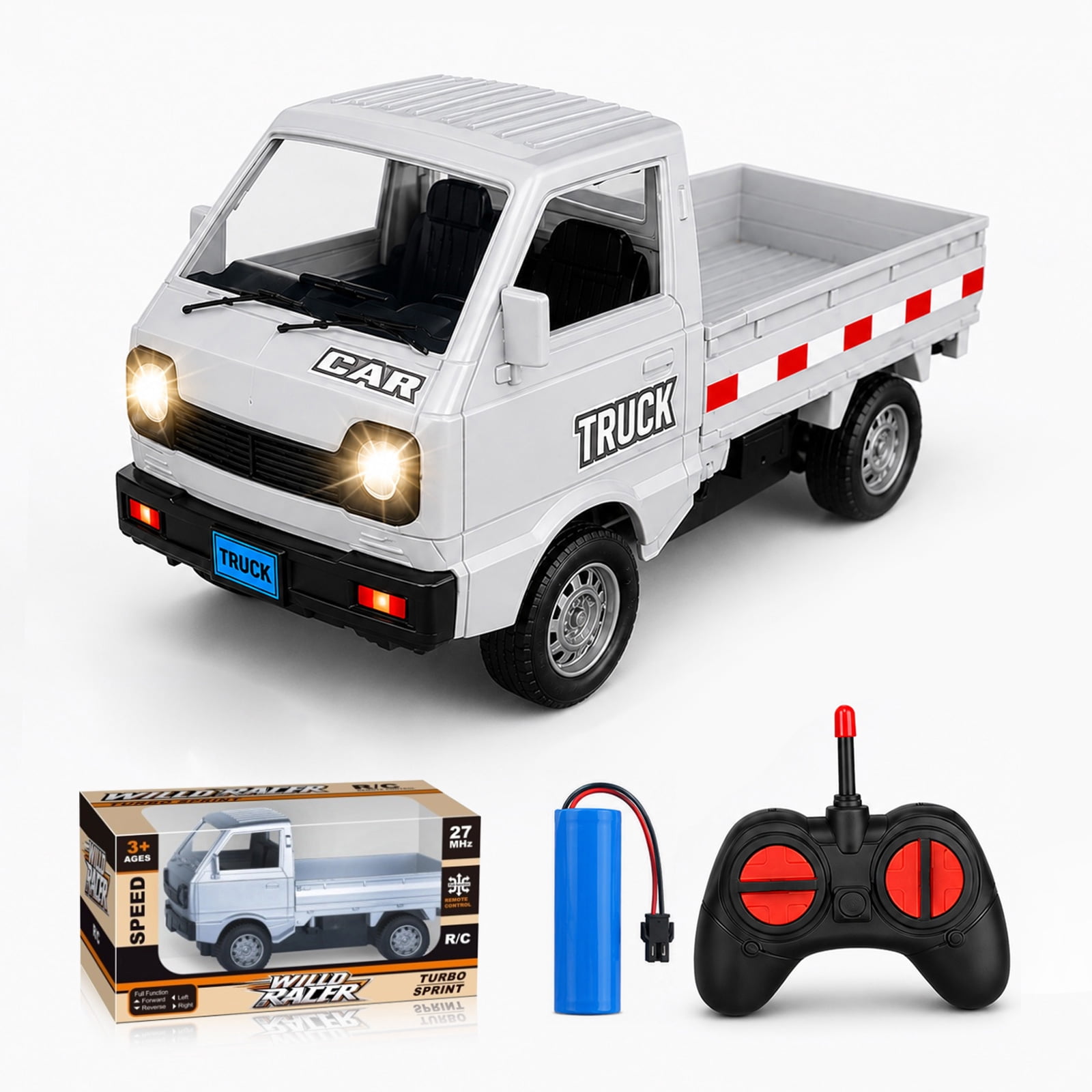 Kids Outdoor Electric Car - RC Pikap Kamyon Oyuncak Uzaktan Kumandalı