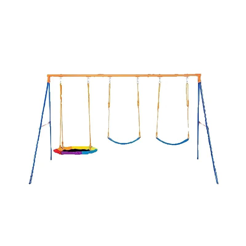 Kids Outdoor Obstacle Course - SucceBuy Arka Bahçe için Salıncak Setleri