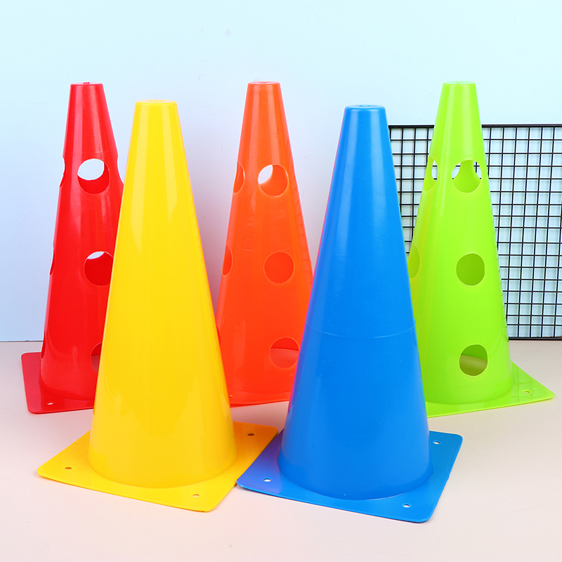 Kids Outdoor Obstacle Course - [5 Adet 32CM Bariyer Futbol Yolu