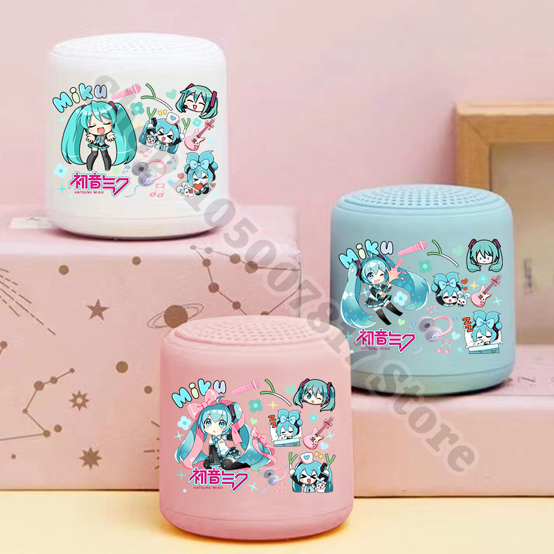 Kids Outdoor Voices - Çocuklar için Anime Mini Bluetooth Hoparlör,
