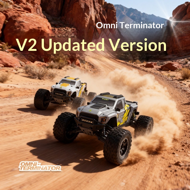 Kids Outdoor Electric Car - V2 Omni Terminator RC Uzaktan Kumandalı