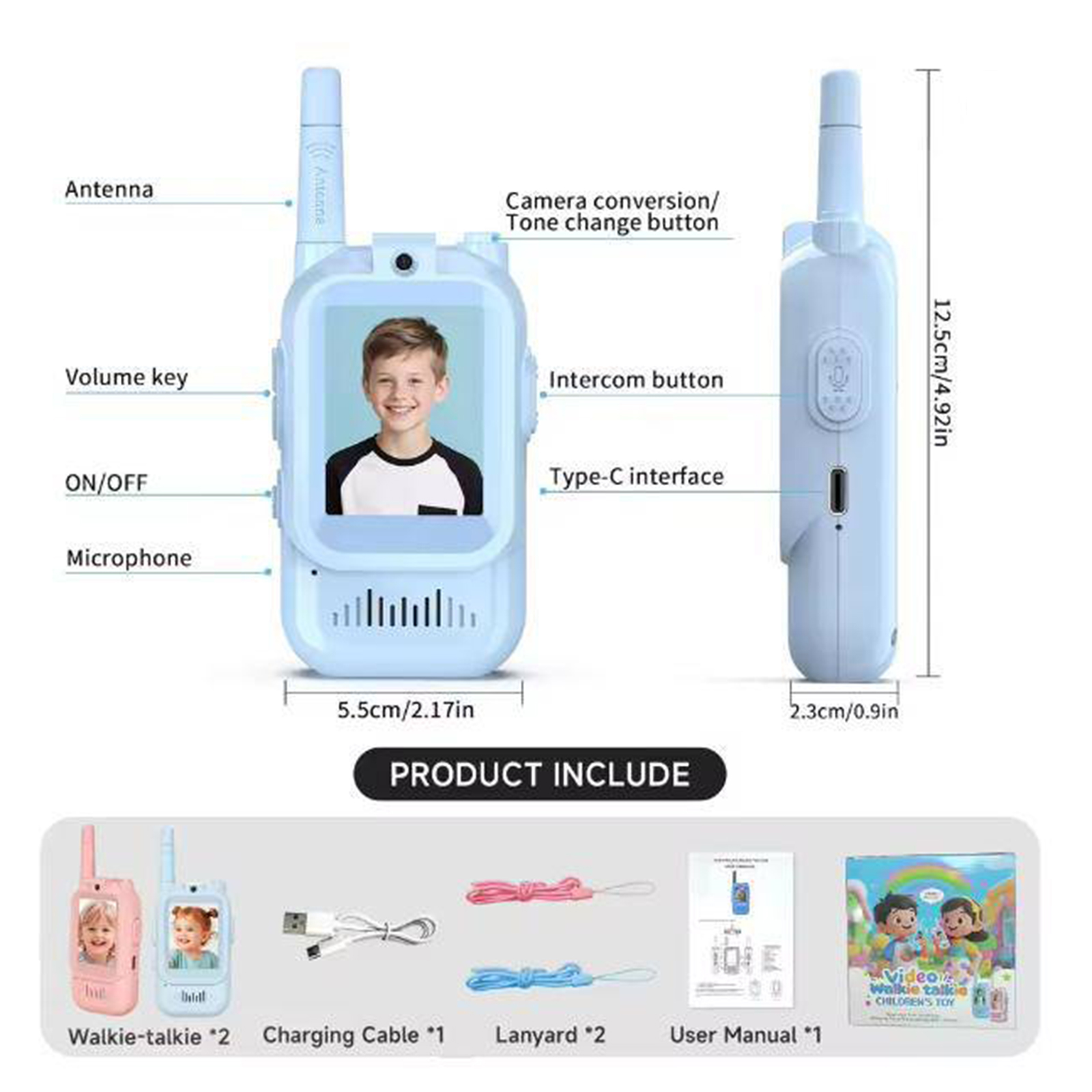 2'li Paket Video Görüntülü Tel - Kids Outdoor Voices incelemesi ve fiyatı