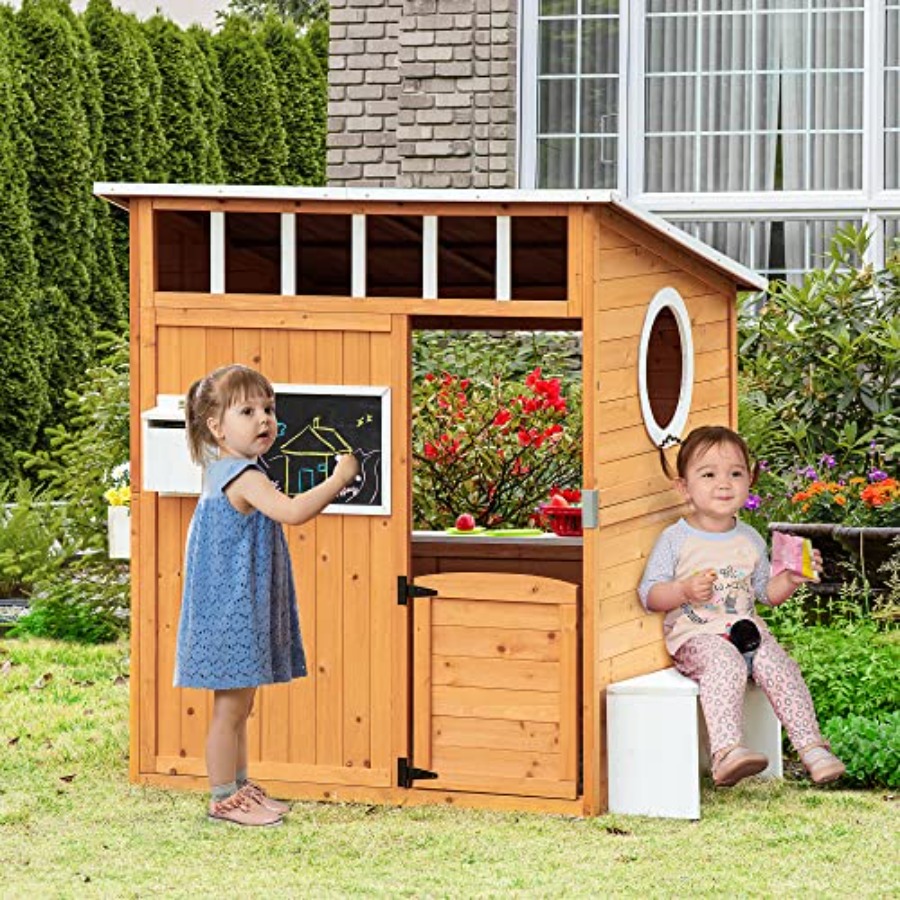Çocuklar İçin Çalışan Kapılı,  - Kids Outdoor Bench incelemesi ve fiyatı