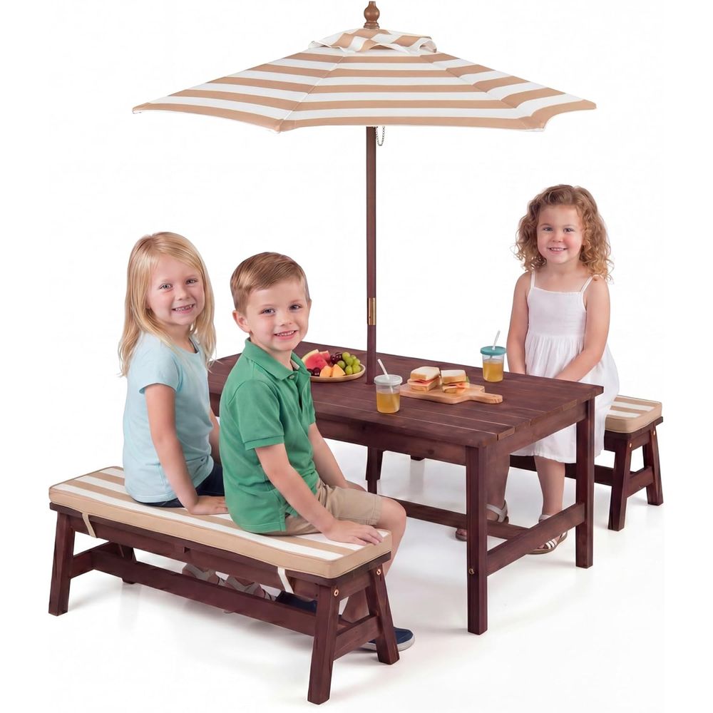 Çocuk Piknik Masası, Büyük 42“ - Kids Outdoor Bench incelemesi ve fiyatı