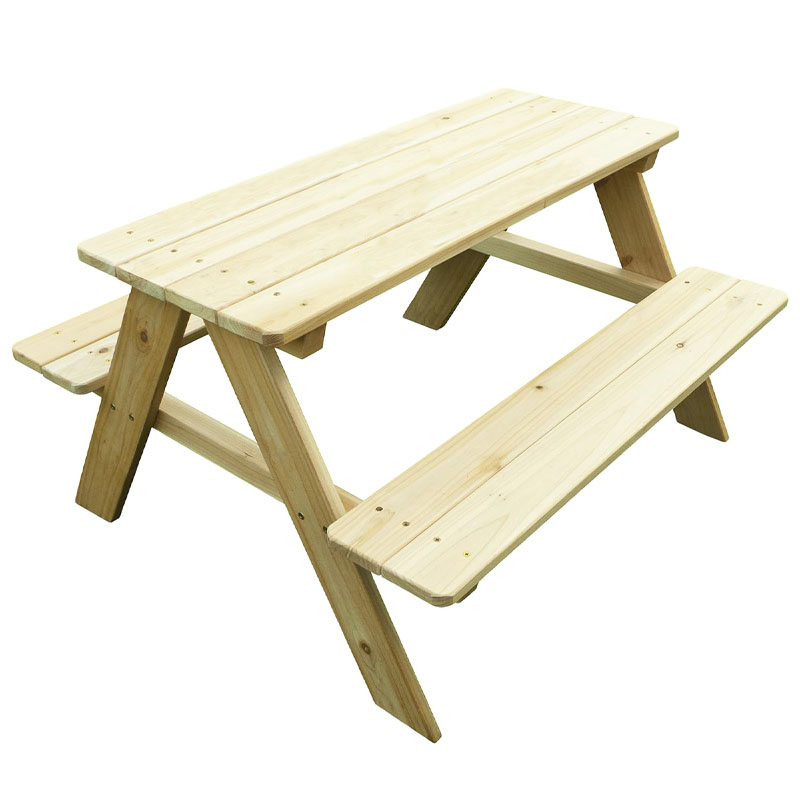 Ahşap Çocuk Piknik Masası ve B - Kids Outdoor Bench incelemesi ve fiyatı