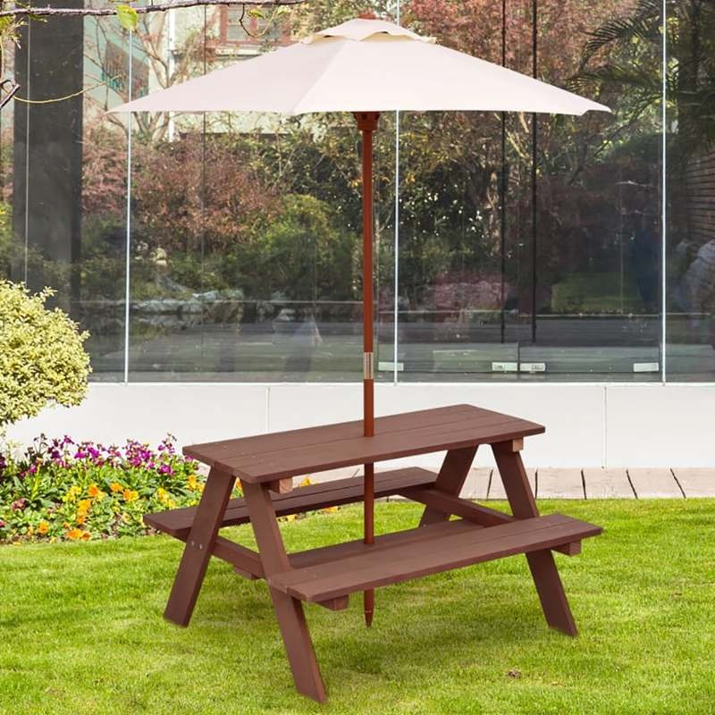 Açık Hava 4 Kişilik Çocuk Pikn - Kids Outdoor Bench incelemesi ve fiyatı